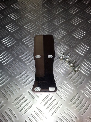 Stainless Engine Plate from Triumph Custom Parts